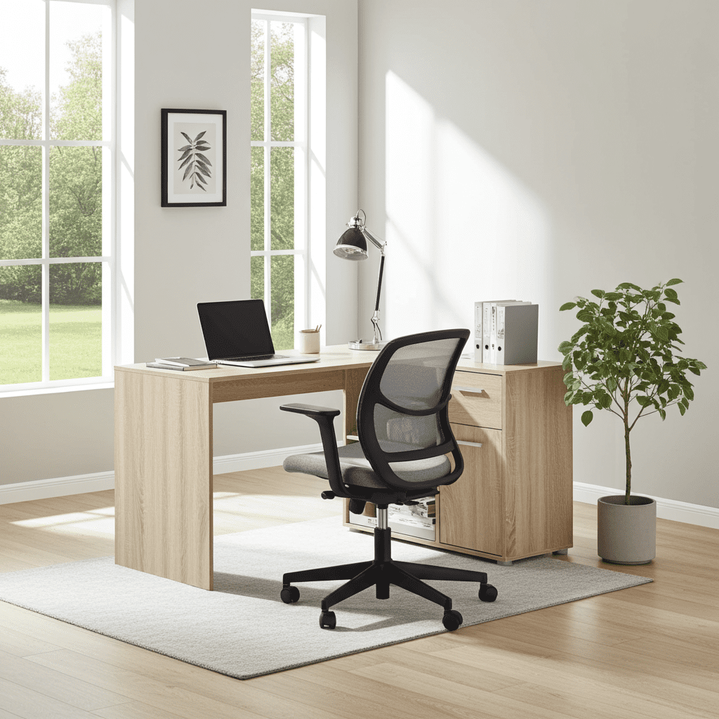 The Calder Oak | Luxury Flexi Desk