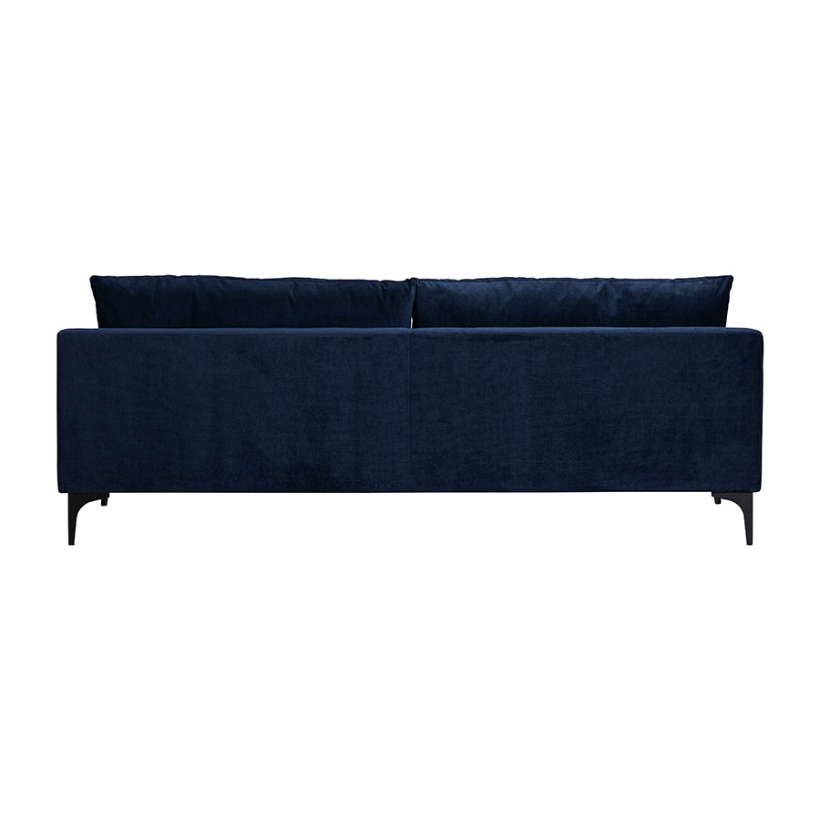 Caspian | Blue Textured Fabric - Luxury 3 Seater Sofa