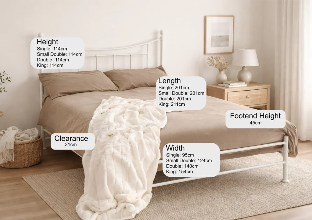 The Cavendish | Luxury Metal Bed Frame