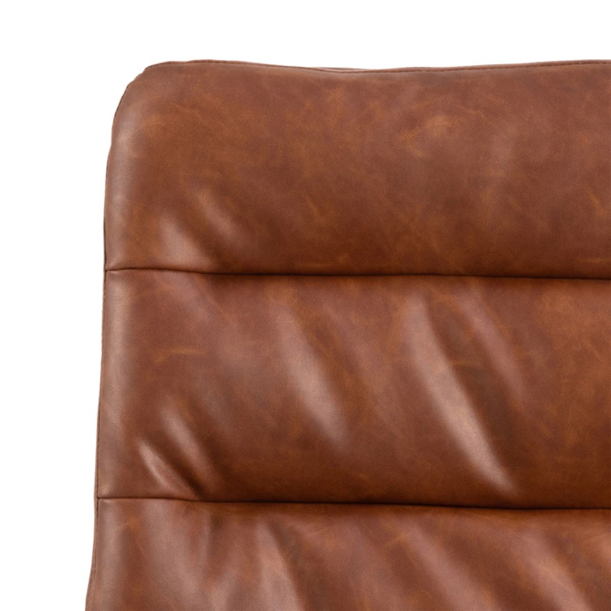 The Cognac | Luxury Tan Swivel Dining Chairs – Set of 2