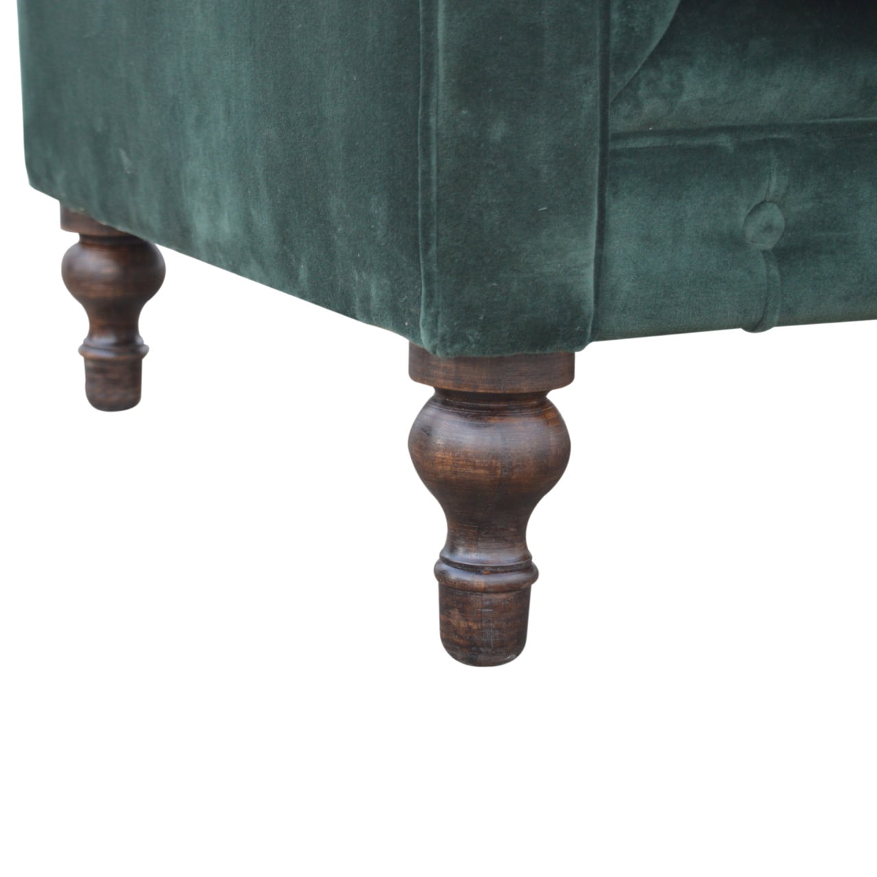 Belgravia | Emerald Green Chesterfield - Luxury 2 Seater Sofa