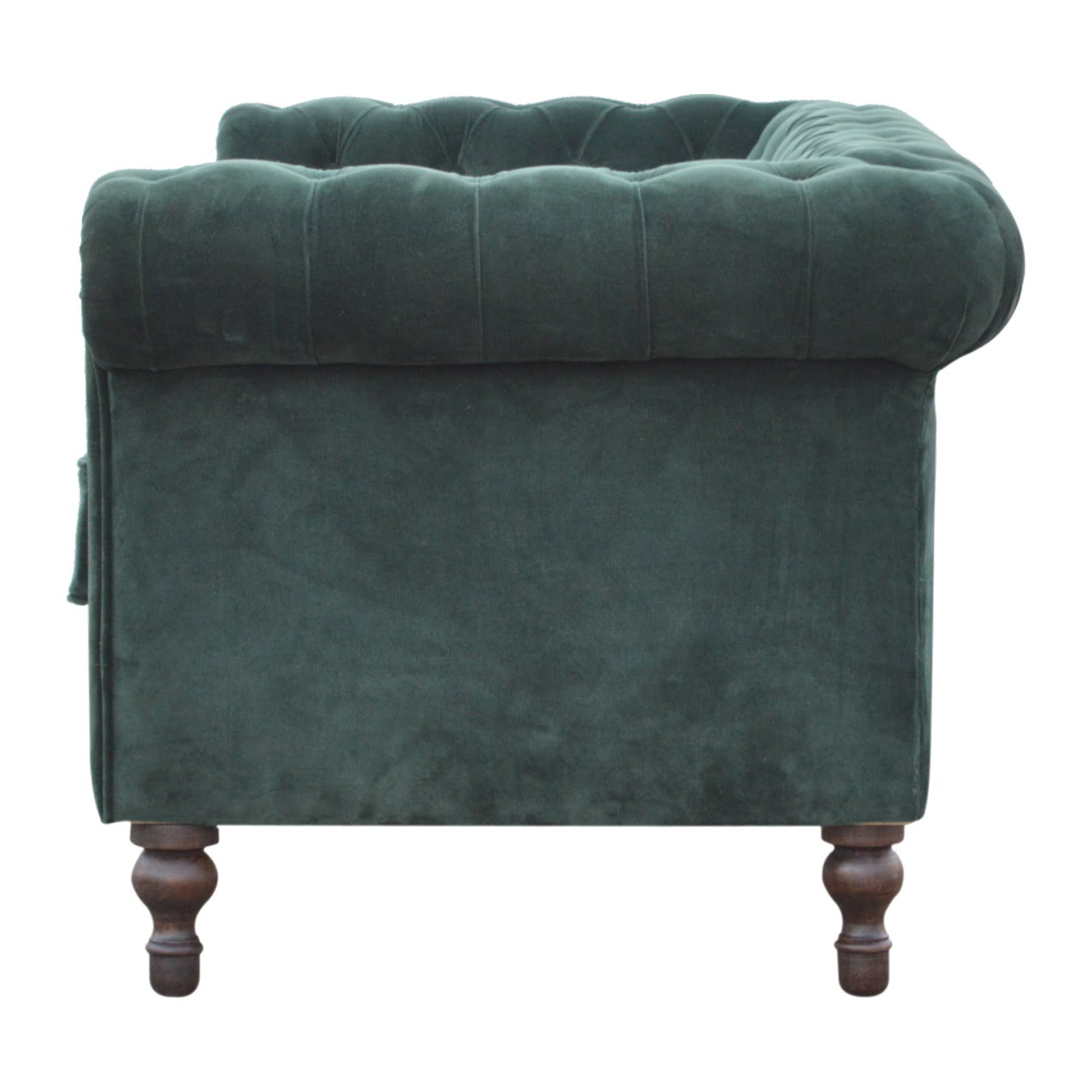 Belgravia | Emerald Green Chesterfield - Luxury 2 Seater Sofa