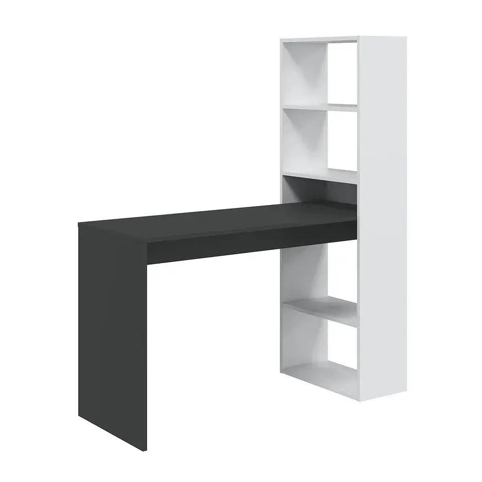 The Highbury | Luxury Grey Desk & Bookcase