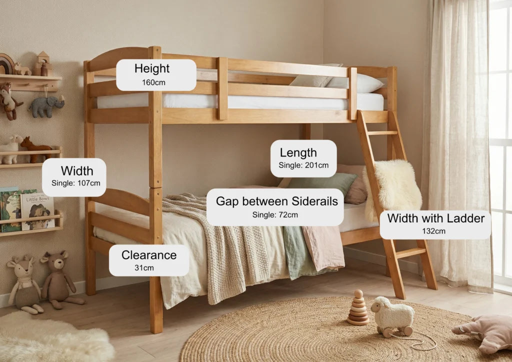 Highgate Wooden Bunk Bed