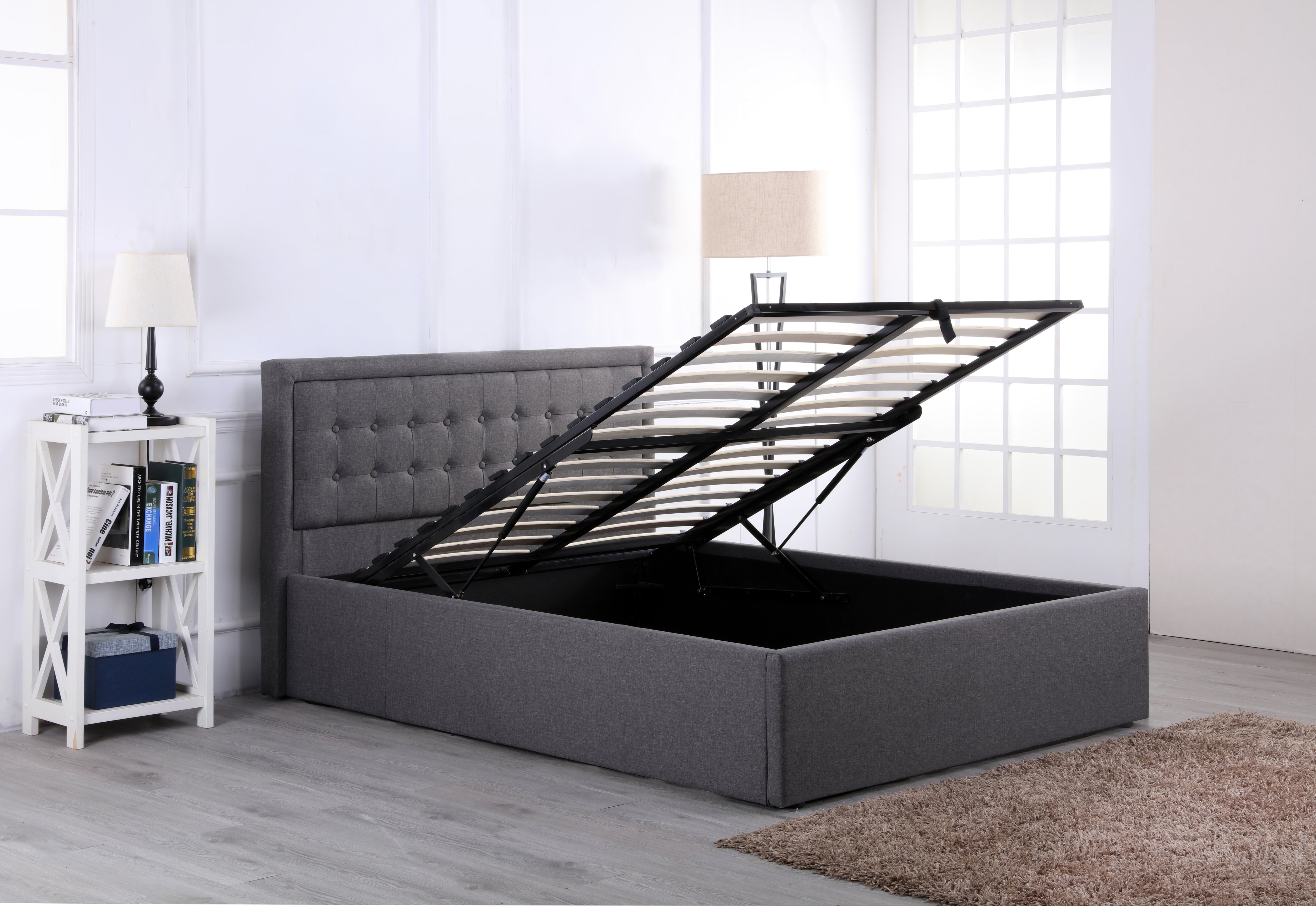Armonia | Luxury Fabric Ottoman Bed