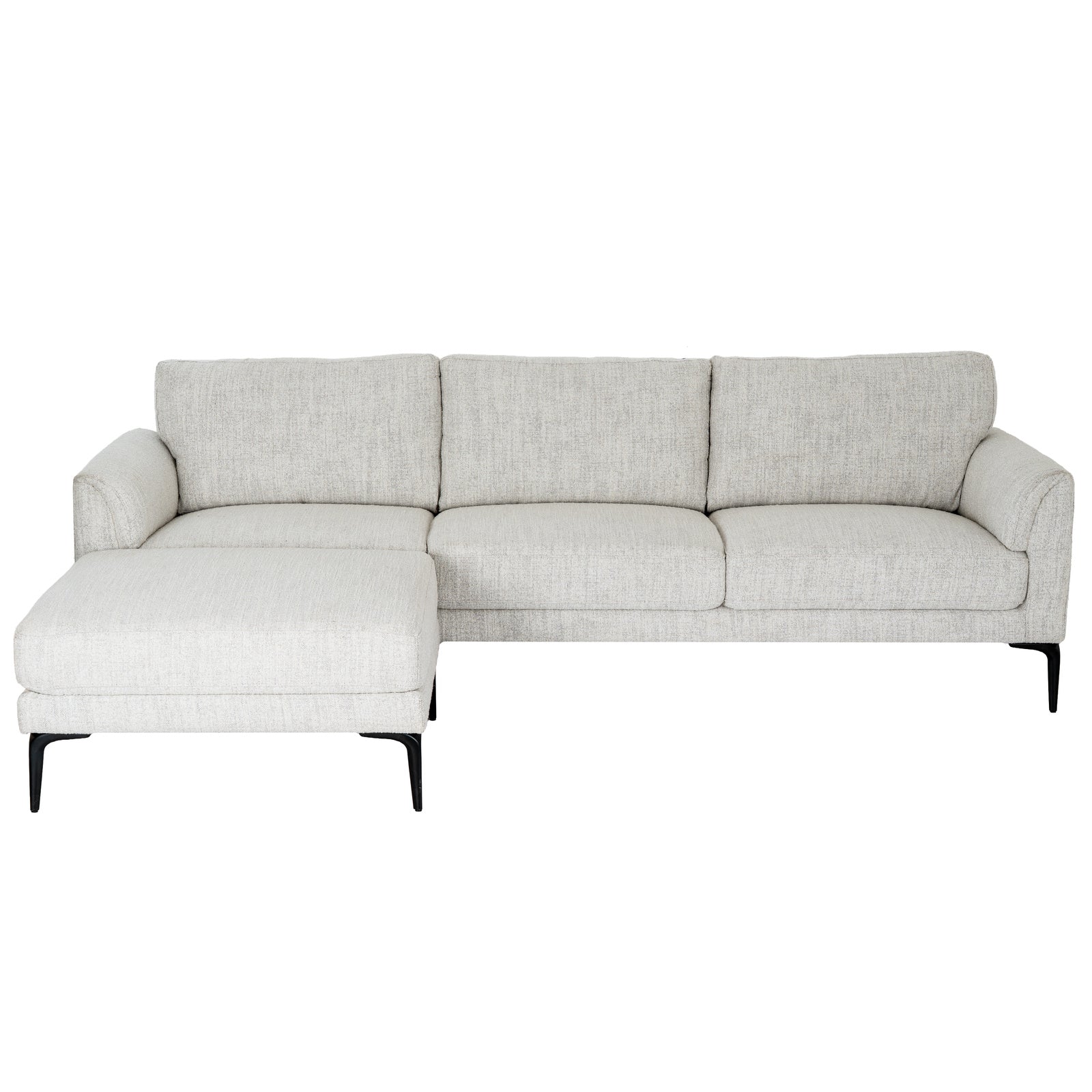 Zafina | Textured Fabric - Luxury 3 Seater Sofa