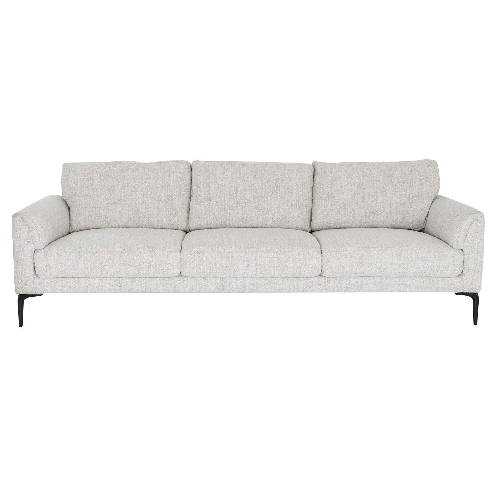 Zafina | Textured Fabric - Luxury 3 Seater Sofa