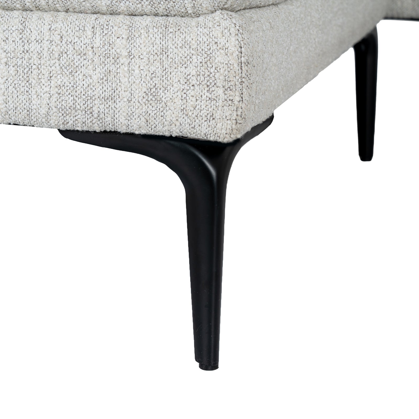 Zafina | Textured Fabric - Luxury 3 Seater Sofa