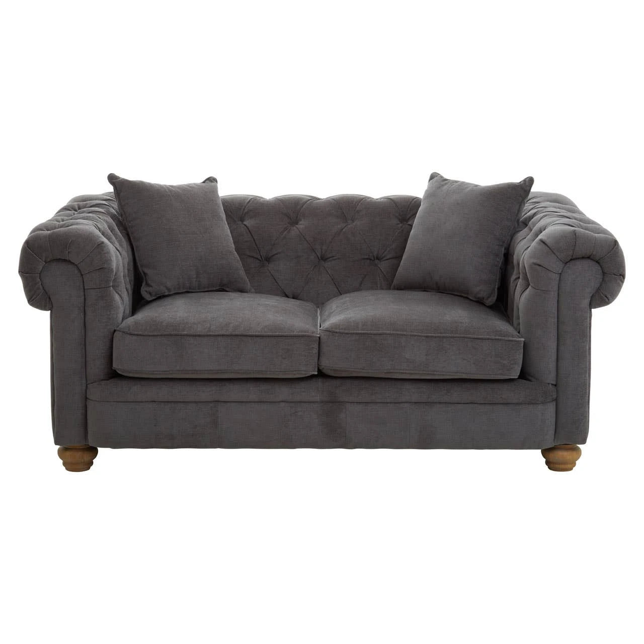 Maren | Luxury Grey Fabric 2 Seater Sofa