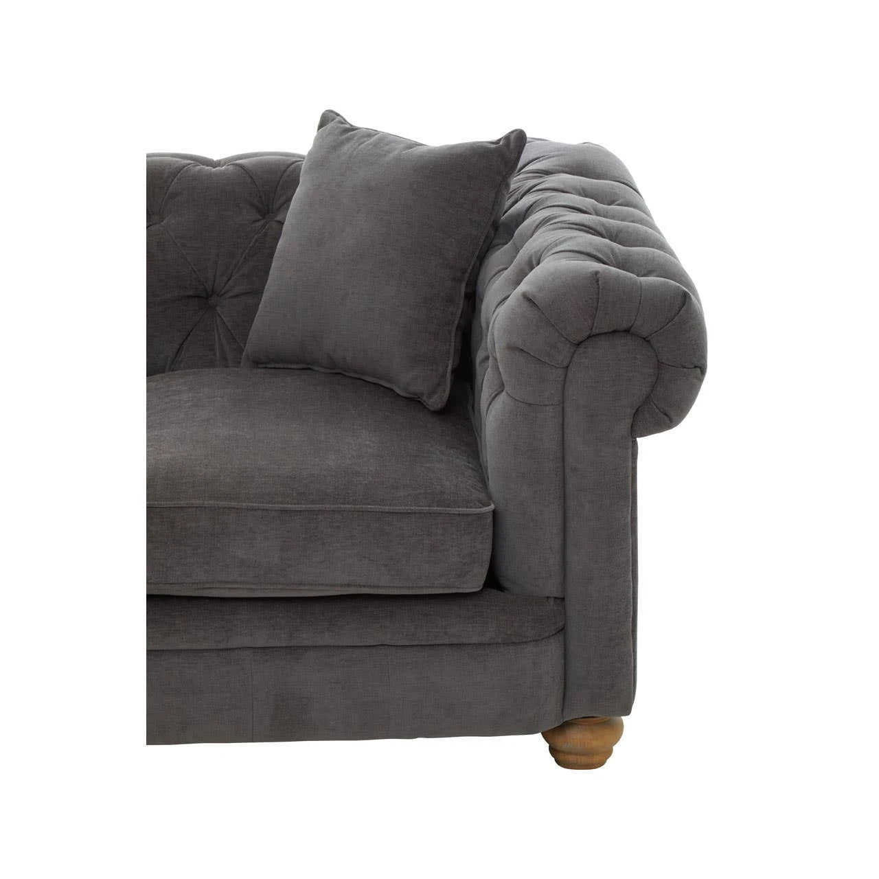 Maren | Luxury Grey Fabric 2 Seater Sofa