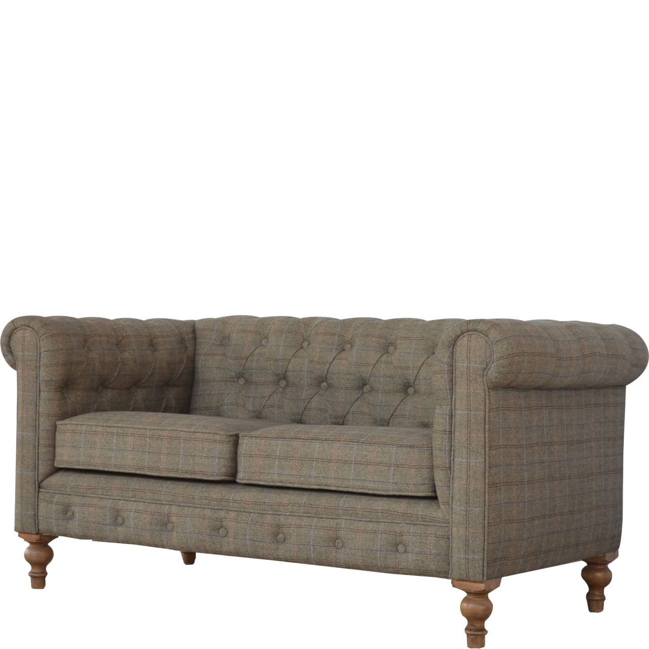 Soho | Multi Tweed Chesterfield - Luxury 2 Seater Sofa