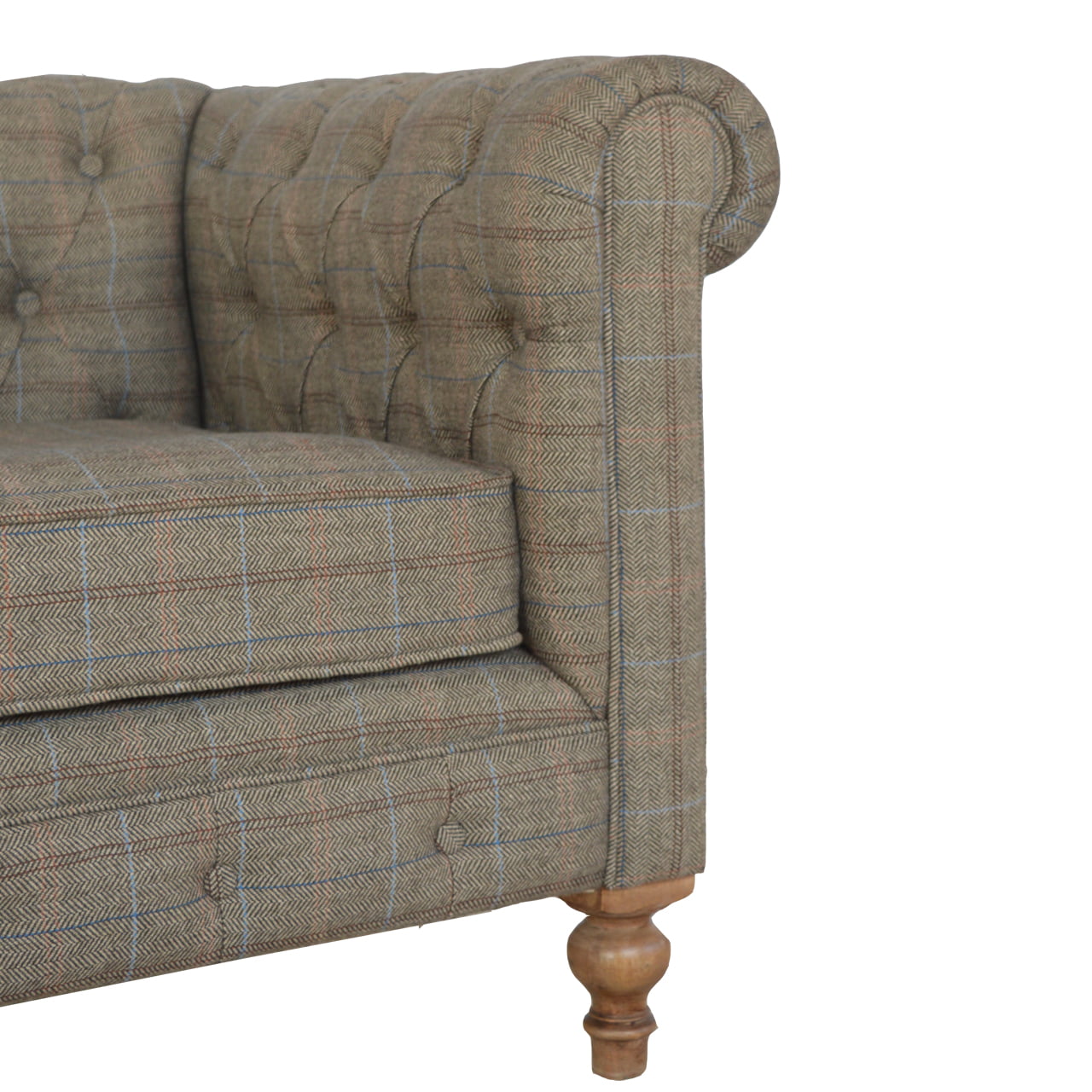 Soho | Multi Tweed Chesterfield - Luxury 2 Seater Sofa