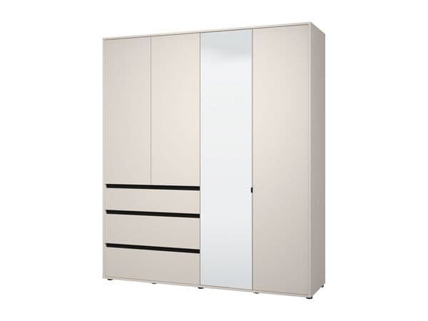 Norelle | Luxury Cashmere 4 Door Mirrored Wardrobe