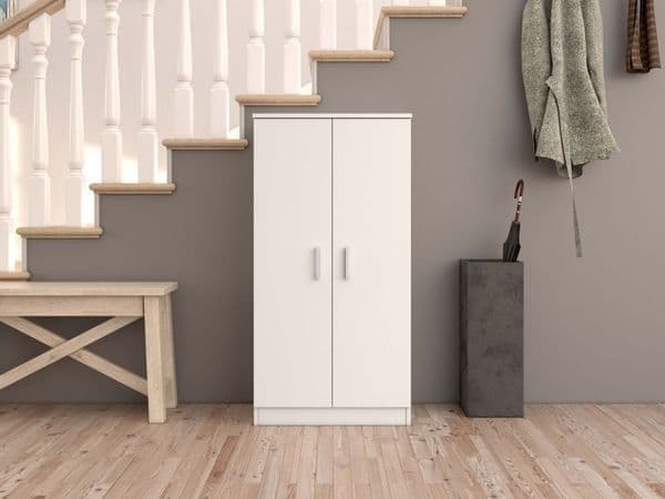 Pearl White Shoe Cupboard