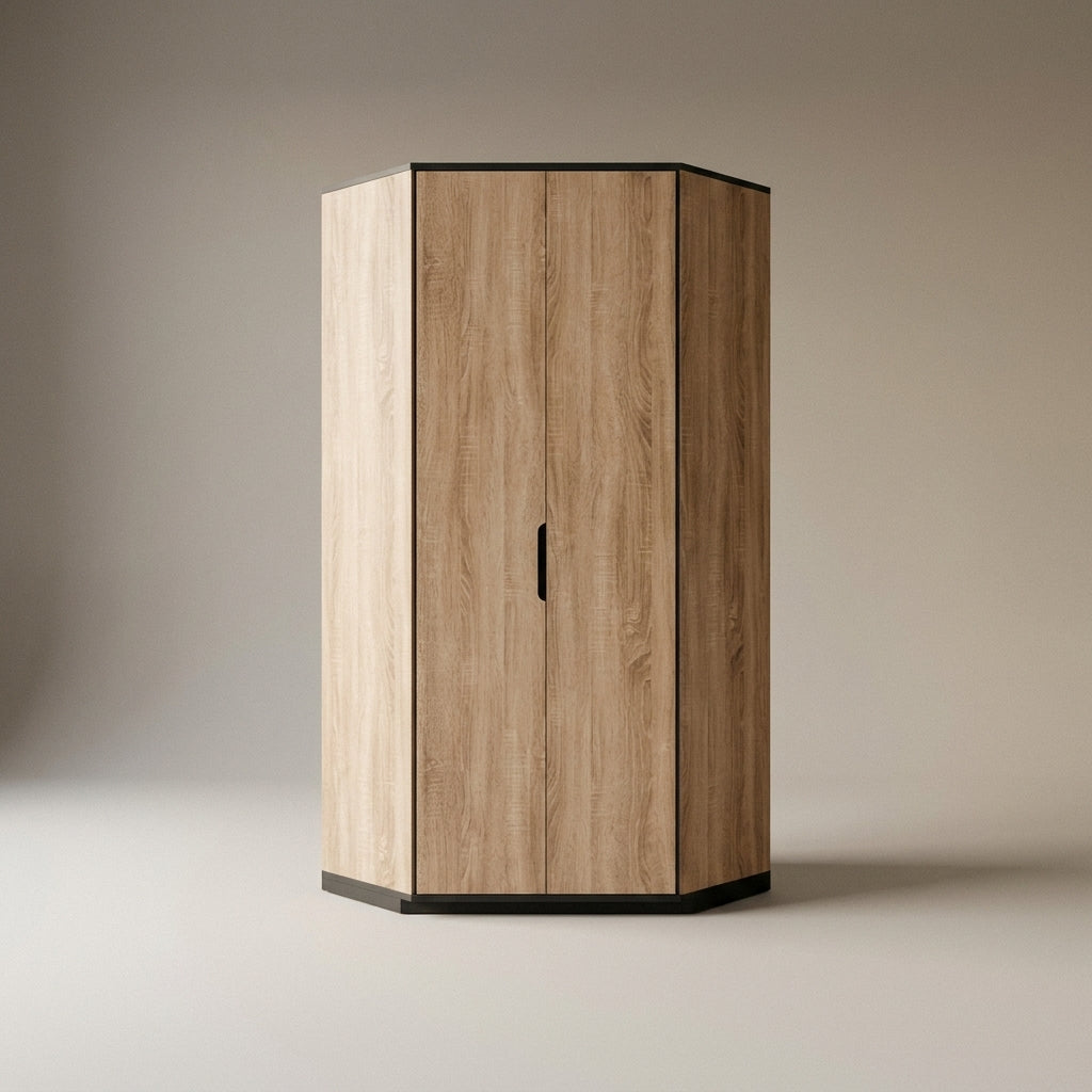 Oakmont | Oak Corner Wardrobe - 2 Door