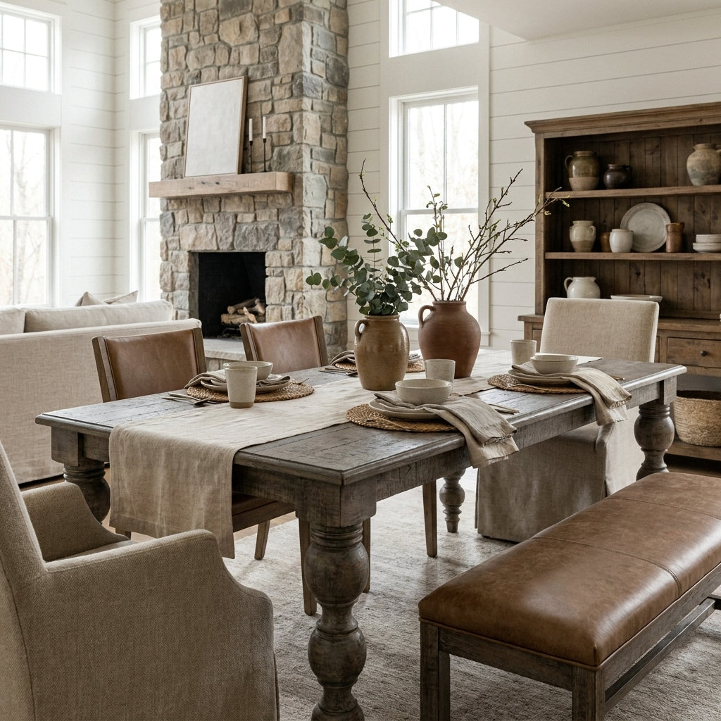 Beaumont | Luxury Rectangular Wooden Dining Table