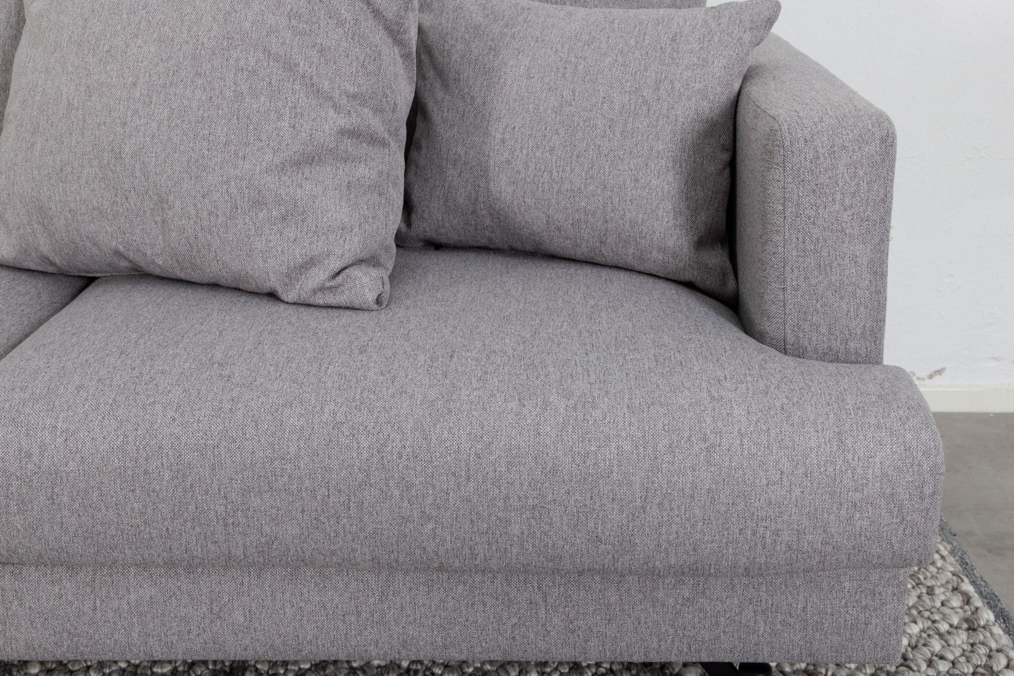 Regents | Grey Fabric - Luxury 3 Seater Sofa