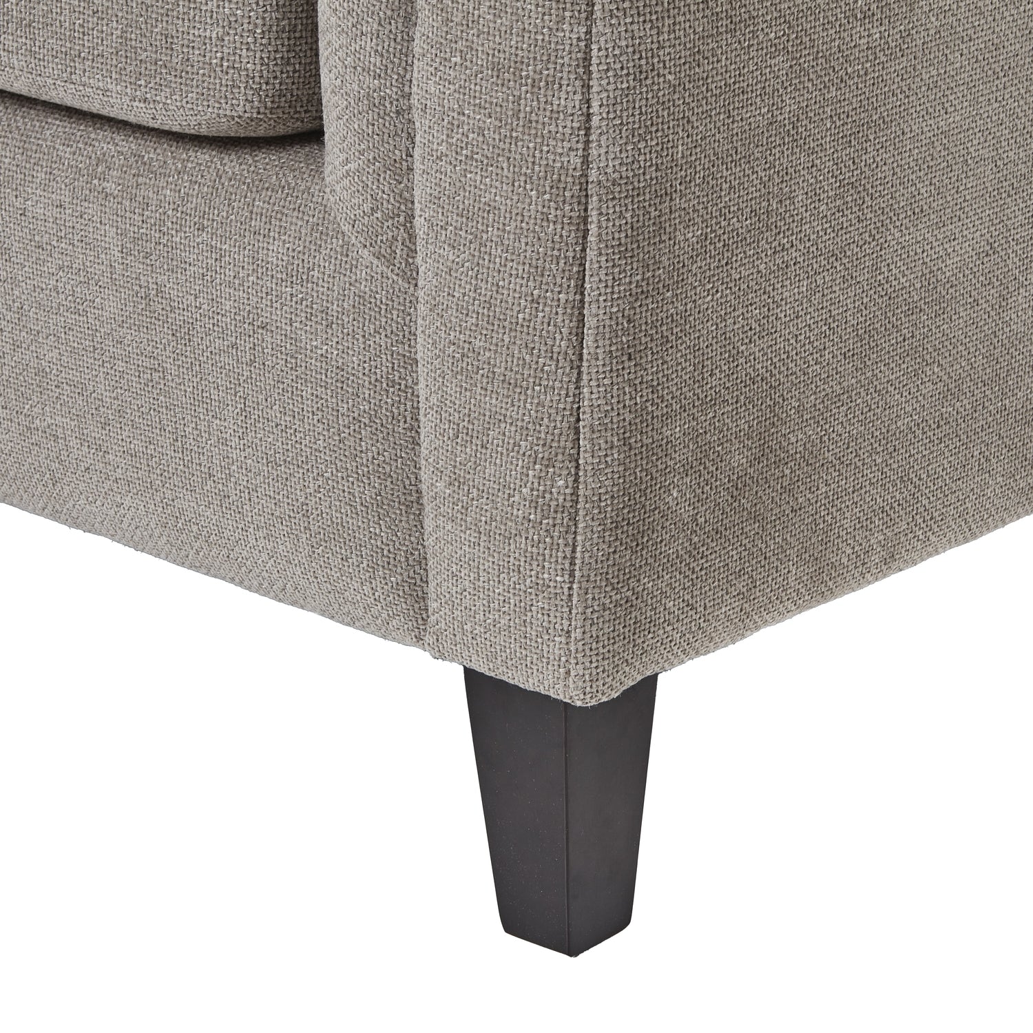 Buckingham | Taupe Cushion Back - Luxury Three Seater Sofa
