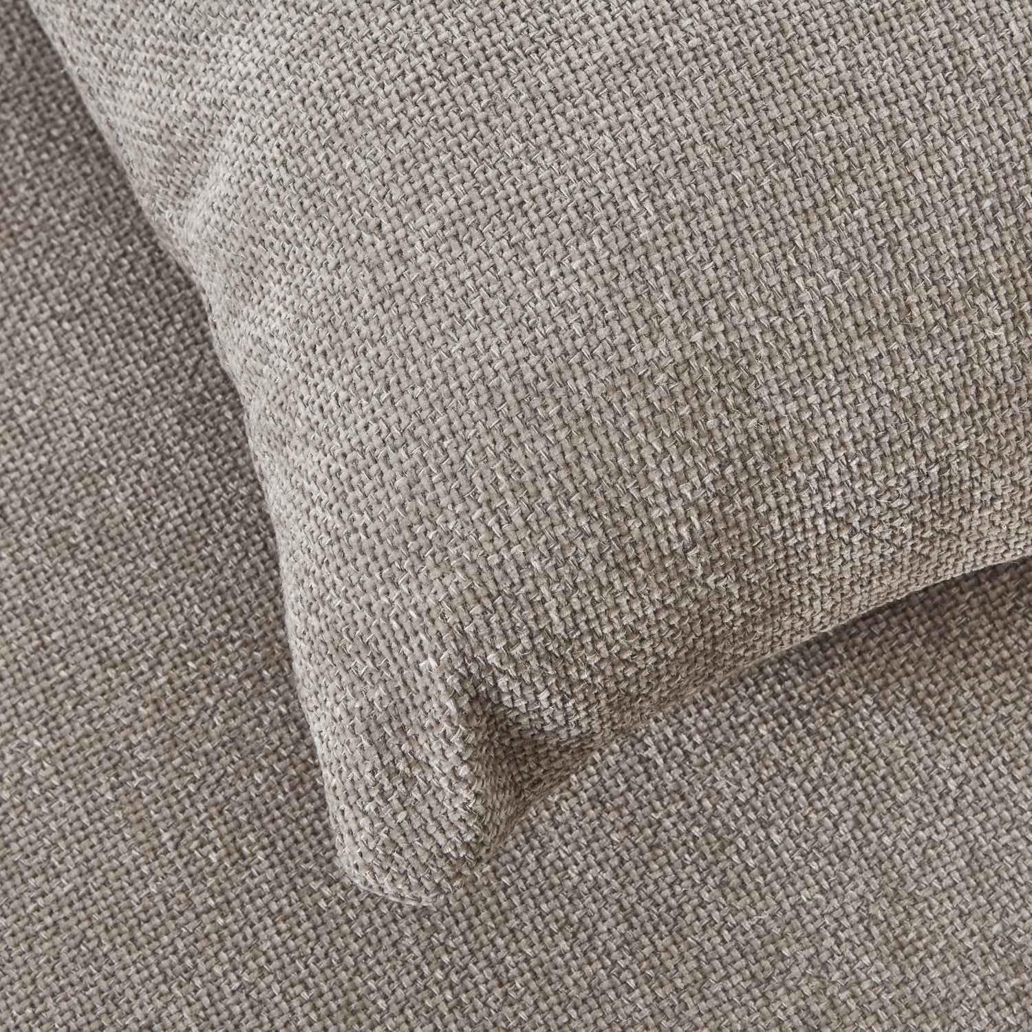 Buckingham | Taupe Cushion Back - Luxury Three Seater Sofa
