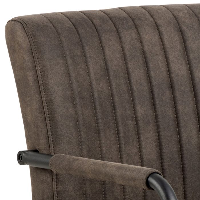 The Amara Anthracite Microfibre Dining Chair – Set of 2 – image 7