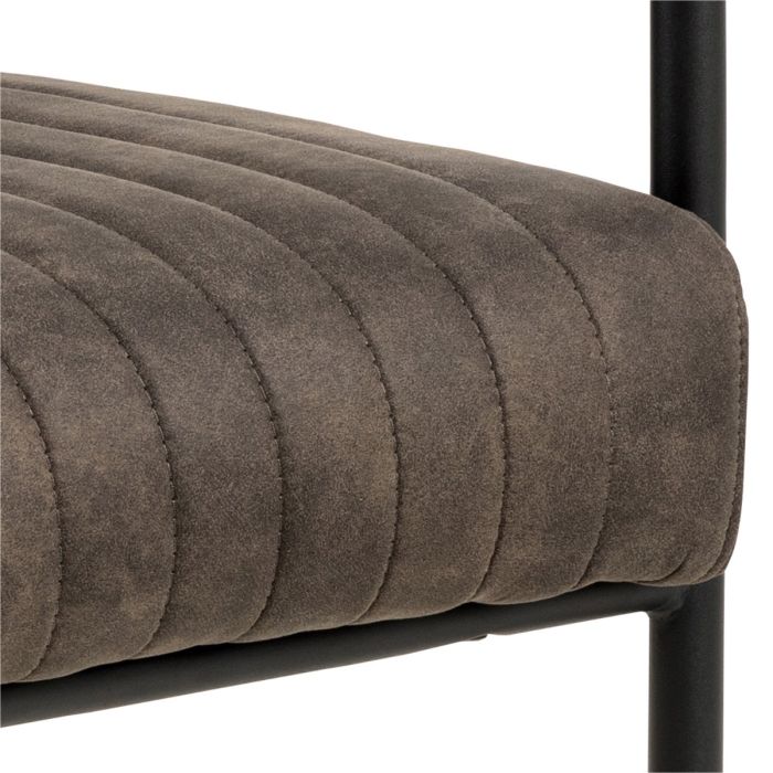 The Amara Anthracite Microfibre Dining Chair – Set of 2 – image 8