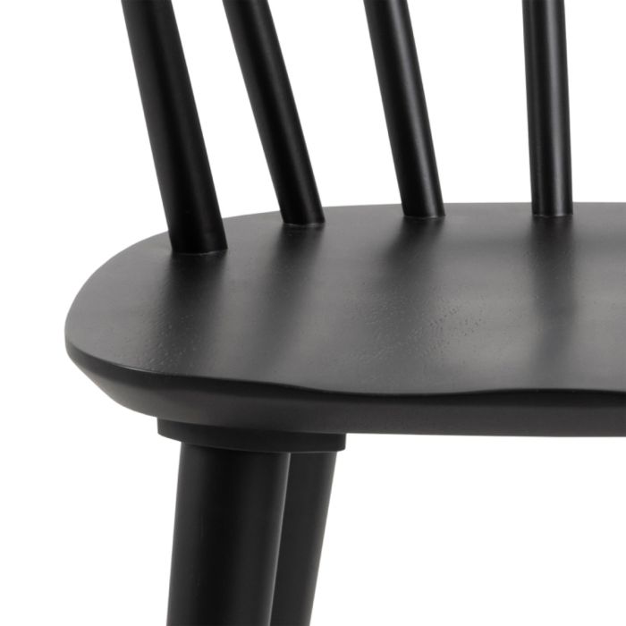 The Arden Black Spindle Back Dining Chair – Set of 2 – image 7