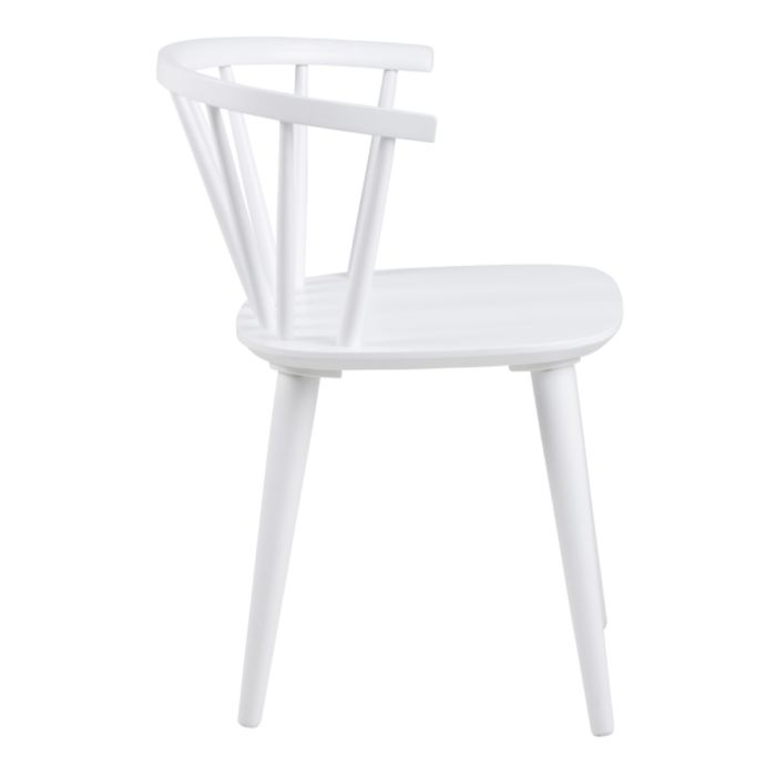 The Arden White Spindle Back Dining Chair – Set of 2 – image 3