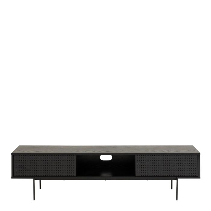 Dujayna Black Industrial TV Unit – supplier image 2
