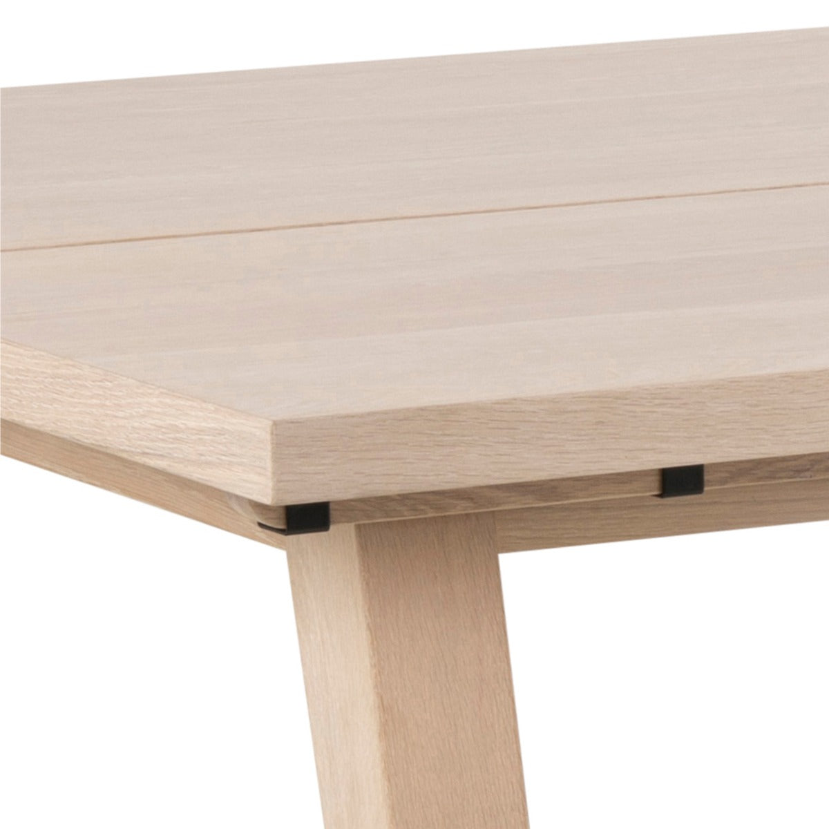Fiorano White Oak Extendable Dining Table - supplier photograph 7