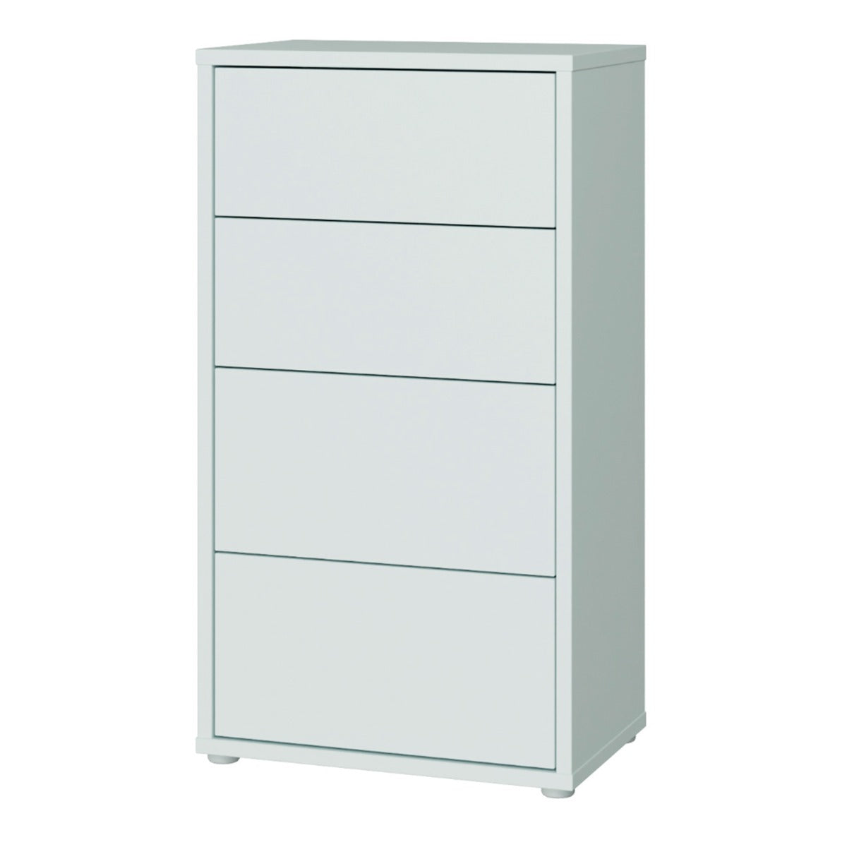 Arvello Light Grey Slim 4 Drawer Chest – supplier detail view