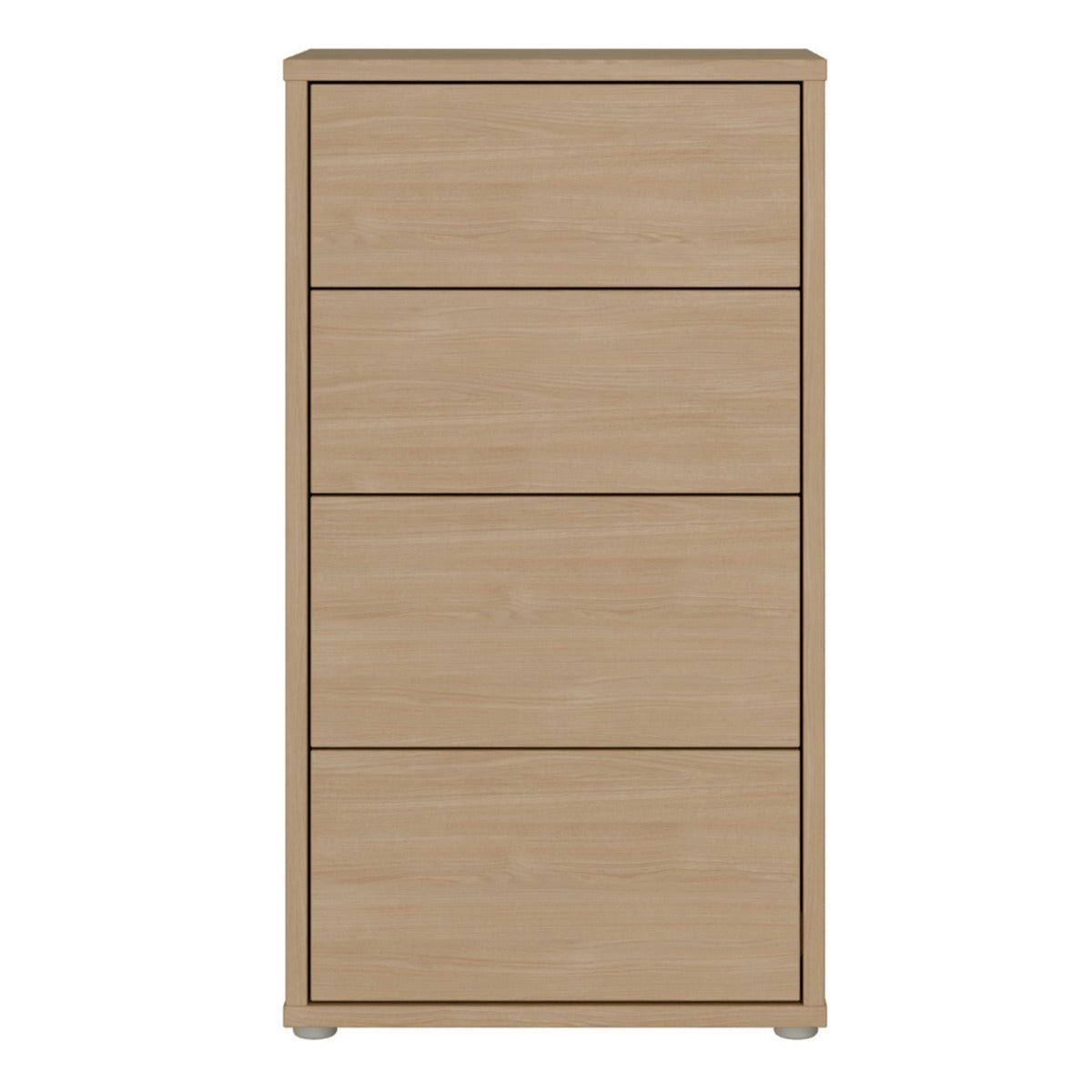 Orlena Elegancia Oak Slim 4 Drawer Chest – supplier product photograph 2