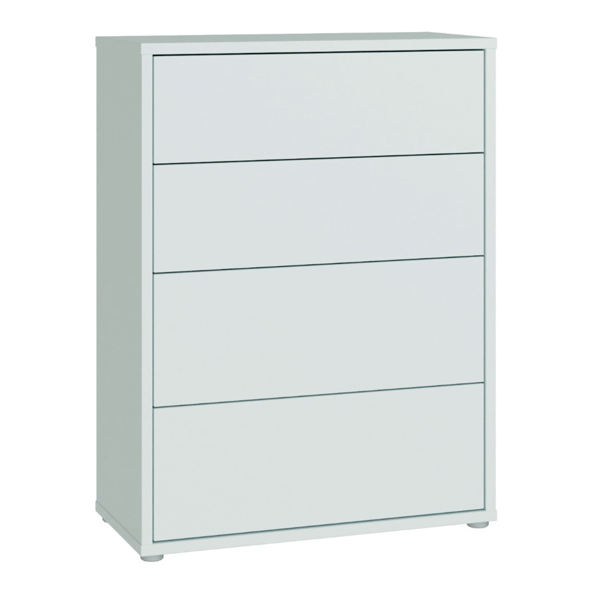 Laverno Light Grey 4 Drawer Chest – front view