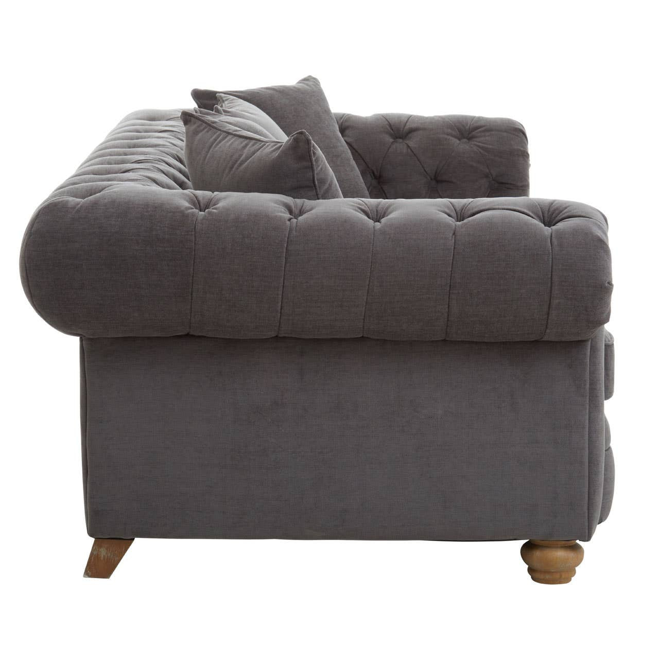 Maren Grey Fabric 3 Seater Sofa – supplier image 3