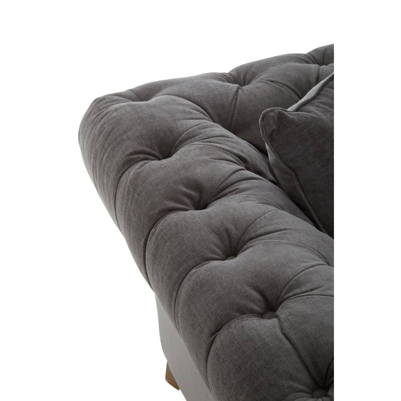 Maren Grey Fabric 3 Seater Sofa – supplier image 7