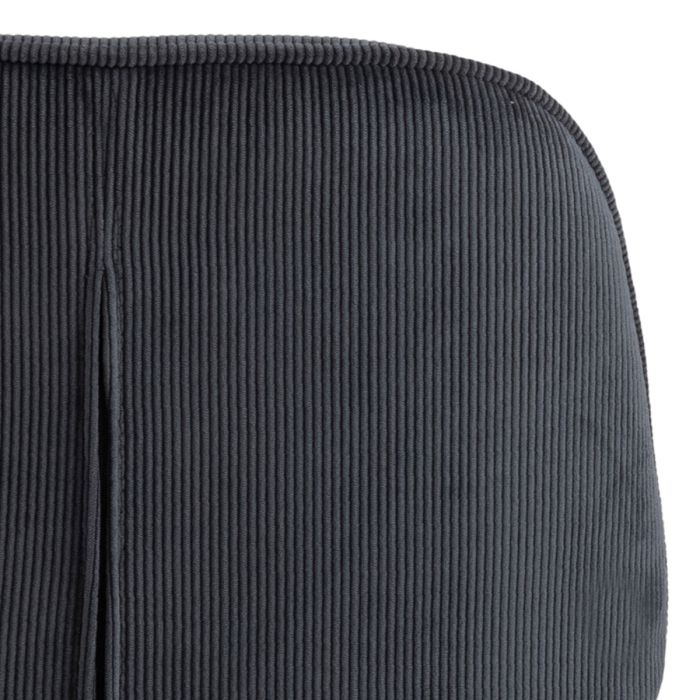 The Milan Anthracite Corduroy Dining Chair – Set of 4 – image 8
