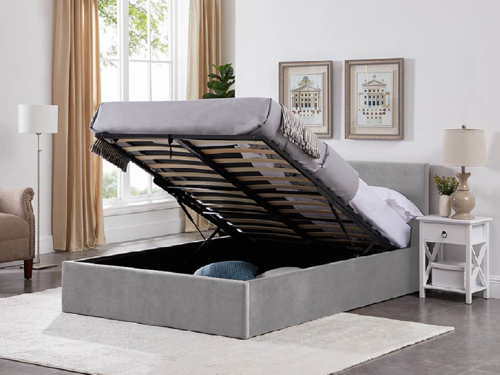 Sovrano | Luxury Fabric Ottoman Bed