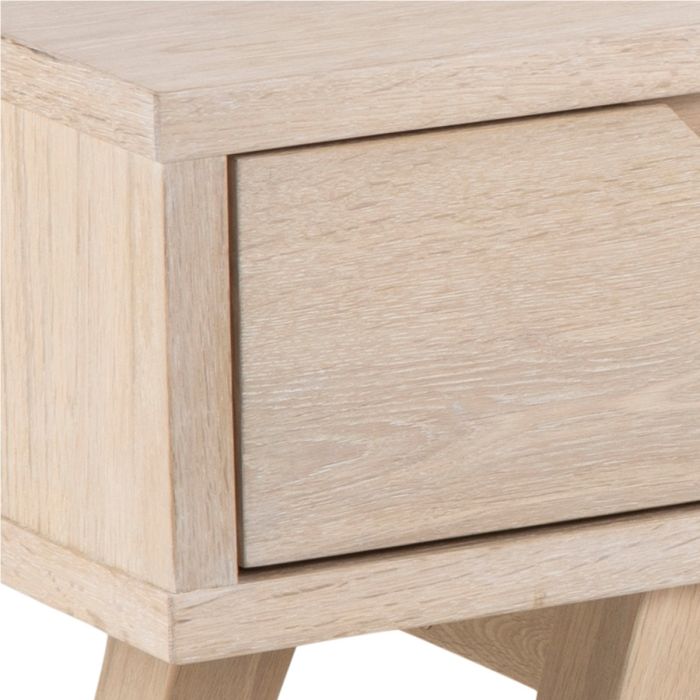 Nakhara White Oak 2-Drawer TV Unit – supplier image 6