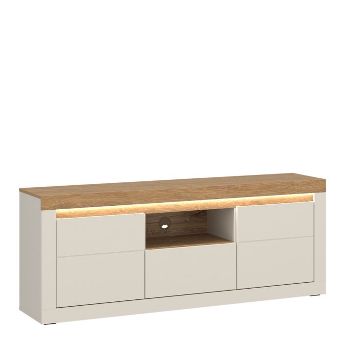 Nayriza Cashmere & Stone Oak TV Cabinet – supplier product image