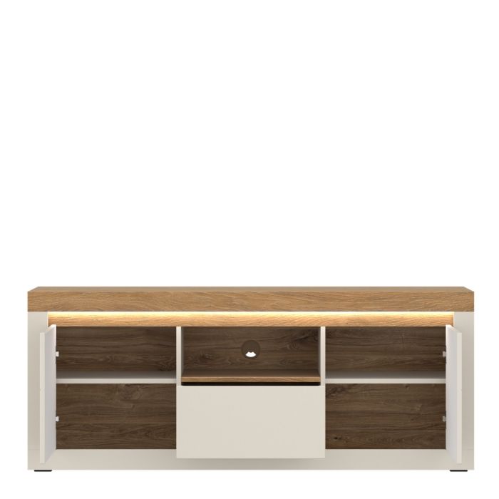 Nayriza Cashmere & Stone Oak TV Cabinet – alternative supplier photograph