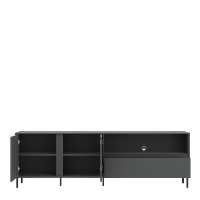 Qamariya Anthracite Large TV Cabinet – supplier product image