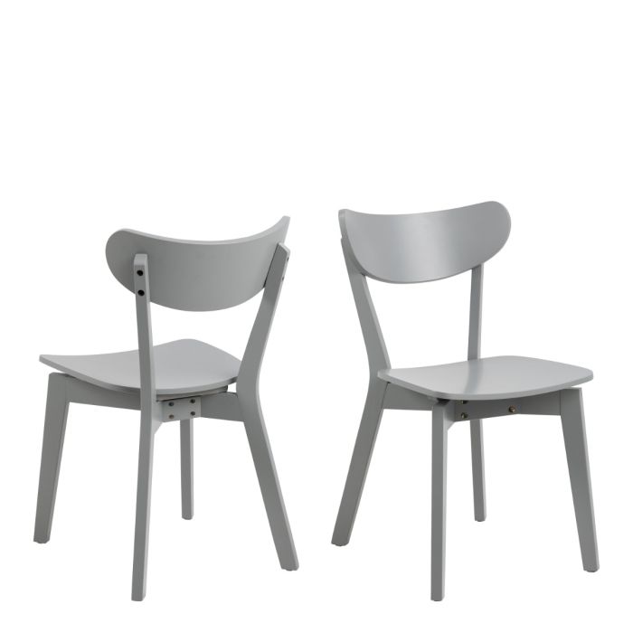 The Ravello Grey Dining Chair – Set of 2 – image 1