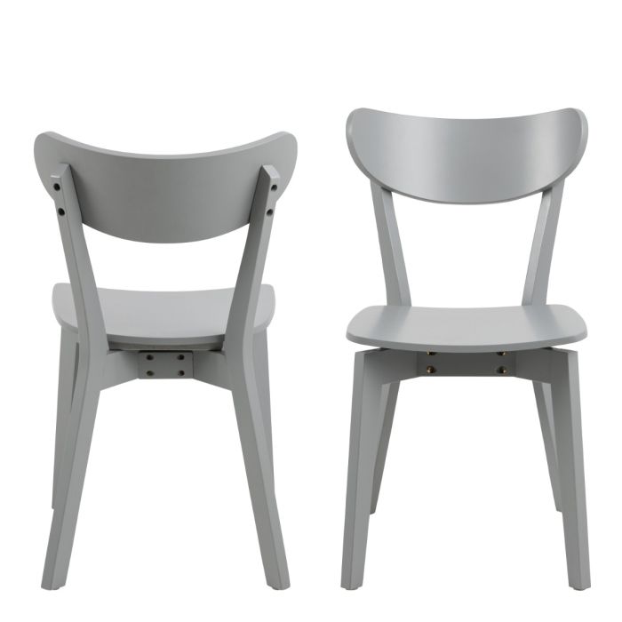 The Ravello Grey Dining Chair – Set of 2 – image 2