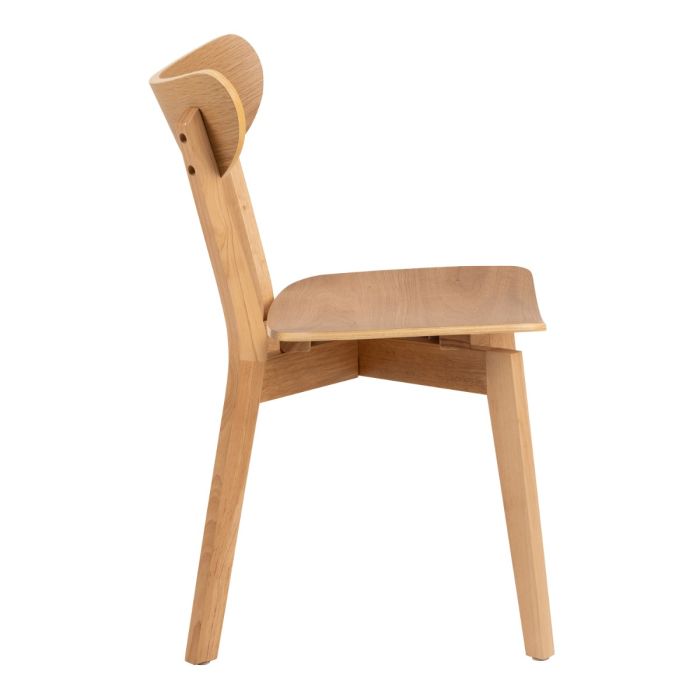 The Ravello Natural Oak Dining Chair – Set of 2 – image 3
