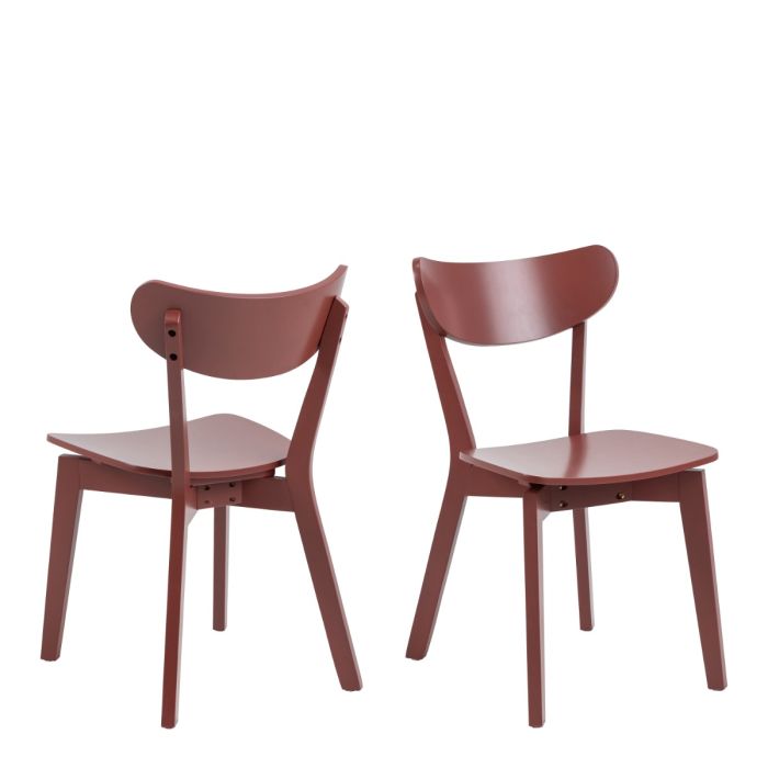 The Ravello Terracotta Dining Chair – Set of 2 – image 1