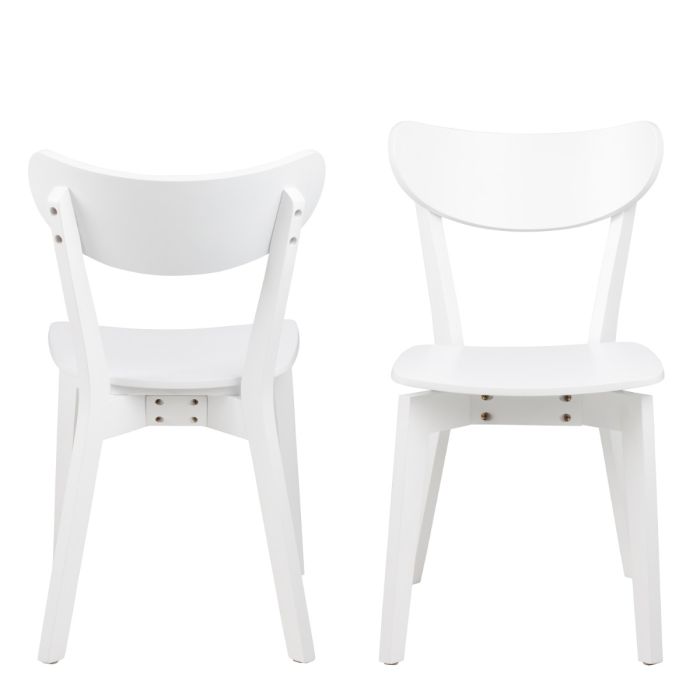 The Ravello White Dining Chair – Set of 2 – image 2