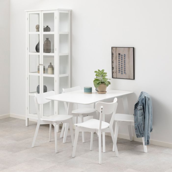 The Ravello White Dining Chair – Set of 2 – image 4