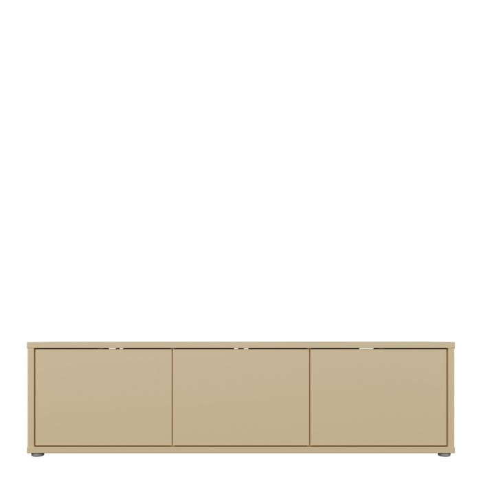 Rimayah Butter Yellow Wide TV Cabinet – supplier photograph