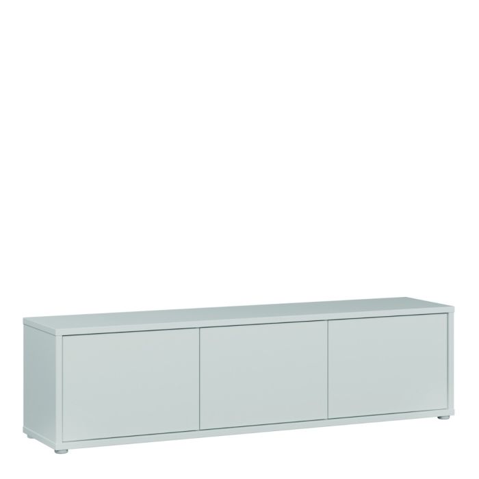 Rimayah Light Grey Wide TV Cabinet – product front view