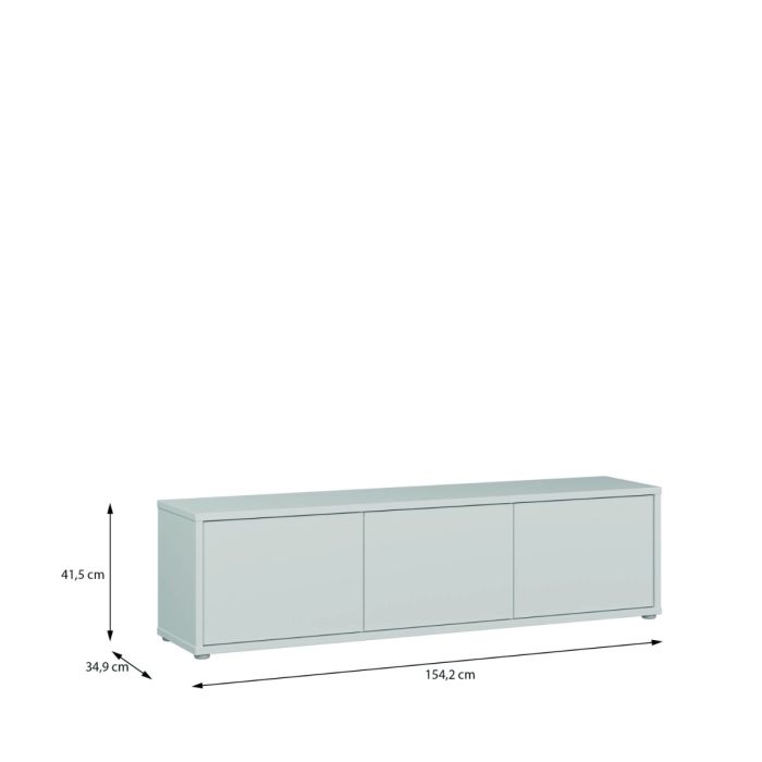 Rimayah Light Grey Wide TV Cabinet – supplier photograph