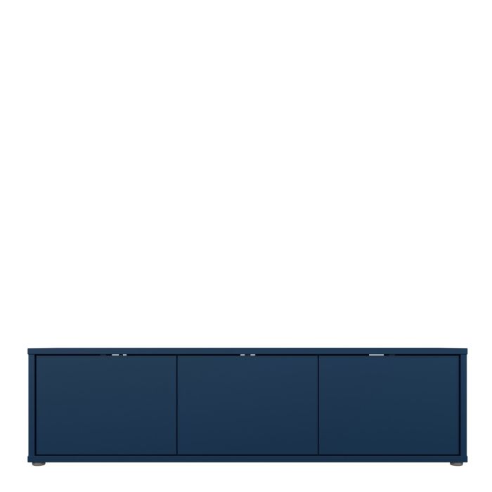 Rimayah Night Blue Wide TV Cabinet – supplier photograph
